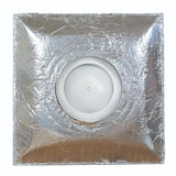 Stratus White Plastic Cone Style Diffuser with R6 insulation tent - 1800ceiling