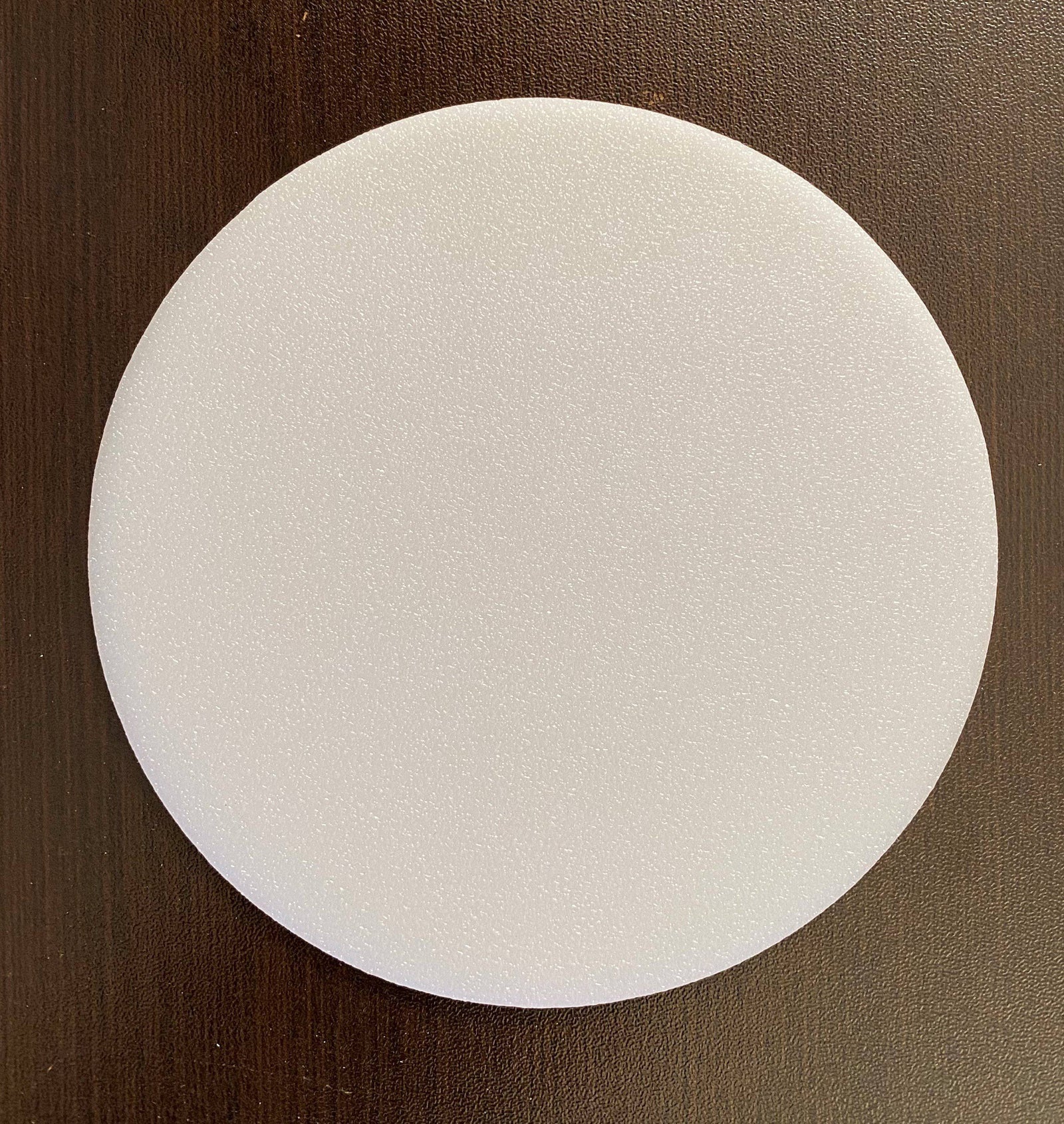 Home All products Translucent White Acrylic Disc, Custo...