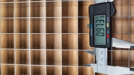 1" x 1" Mill Finish Aluminum Egg Crate, 1" Thick, (#4761MF) - 1800ceiling