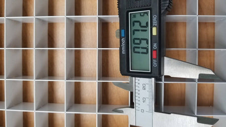 1" x 1" White Aluminum Egg Crate, 1" Thick (#4761WH) - 1800ceiling