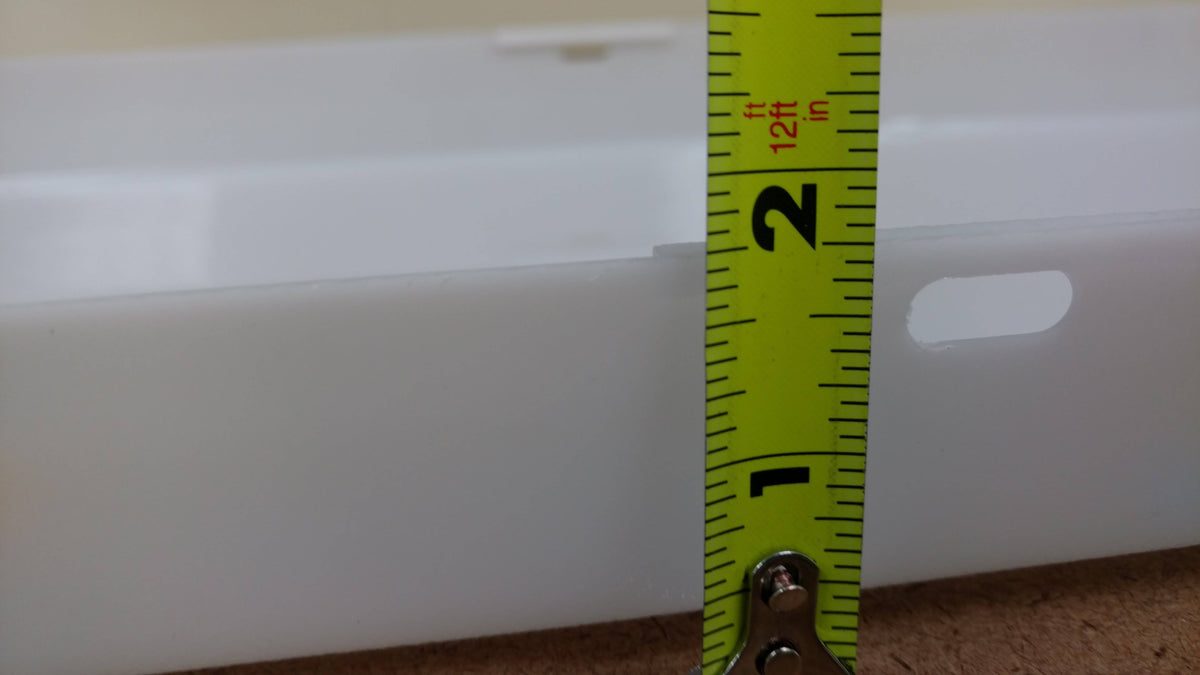 1' x 4' Snap In Dish - 1800ceiling