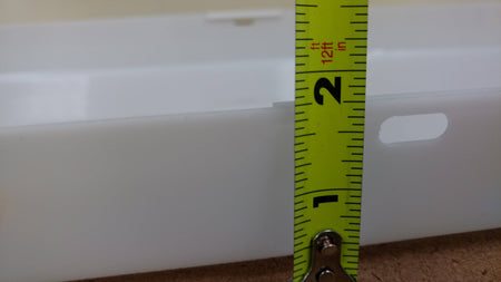 1' x 4' Snap In Dish - 1800ceiling