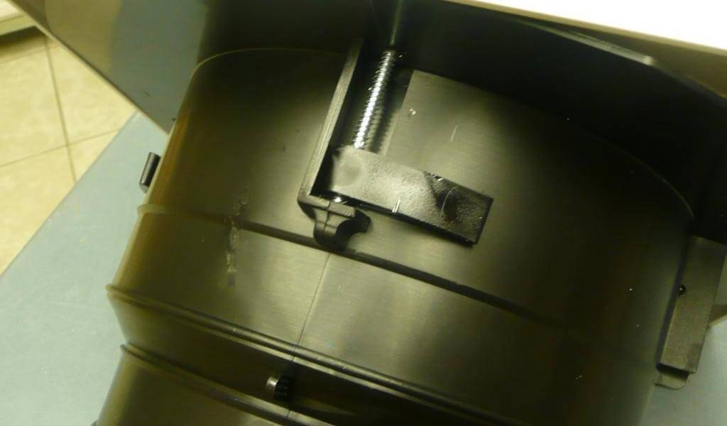 1'x1' Black Plastic Antique grille/damper/box, MVAB, #81918 - 1800ceiling