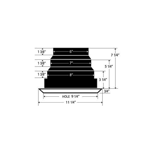 1'x1' White Plastic Exhaust Return grille/box, NO DAMPER, MXE,