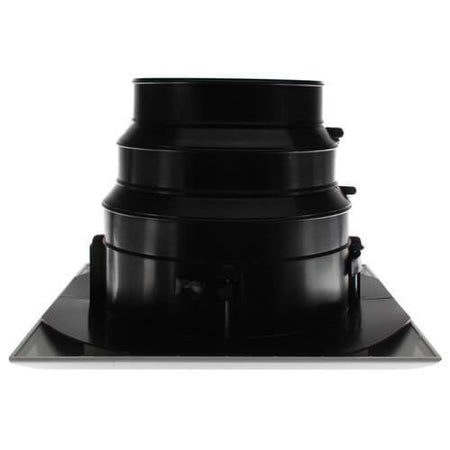 1'x1' White Plastic Exhaust Return grille/box, NO DAMPER, MXE, #81916 - 1800ceiling