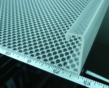 12-7/8" Wide, 4' Wrap Around Lens x 1-1/2" High - 1800ceiling