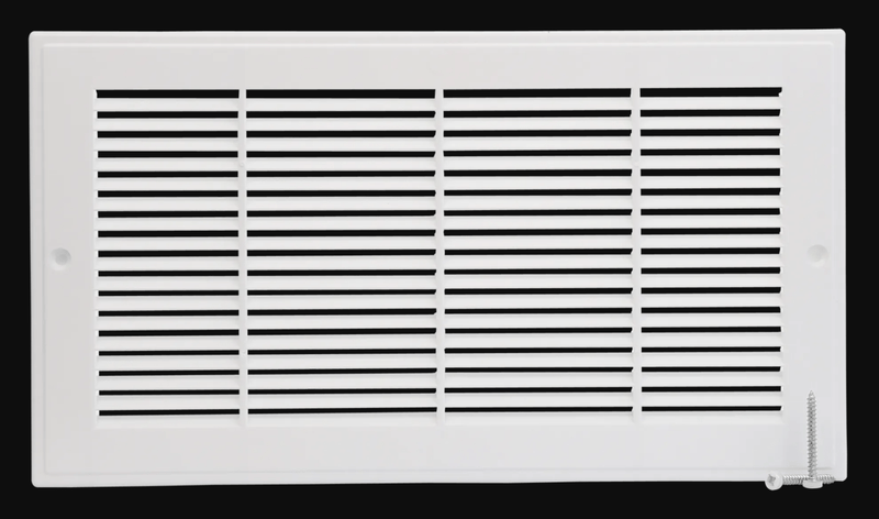 Imperial White Plastic Baseboard Return Air Grilles 1800ceiling