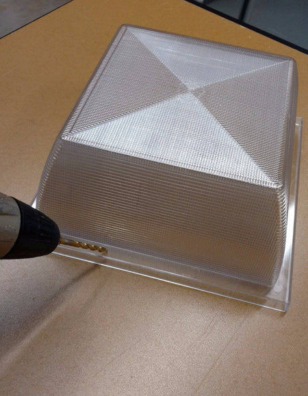 12" x12" Vandal Resistant Lens - 1800ceiling