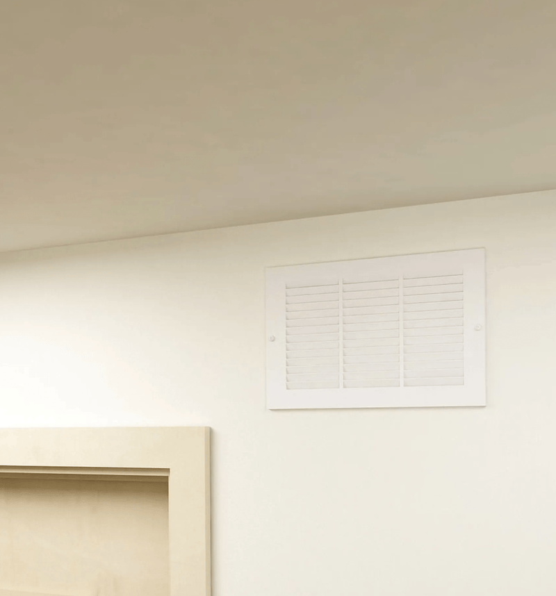 Plastic Sidewall Air Grille-White - 1800ceiling