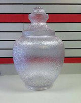 Clear Textured Polycarbonate Traditional Streetlamp with Fitter Neck - 1800ceiling