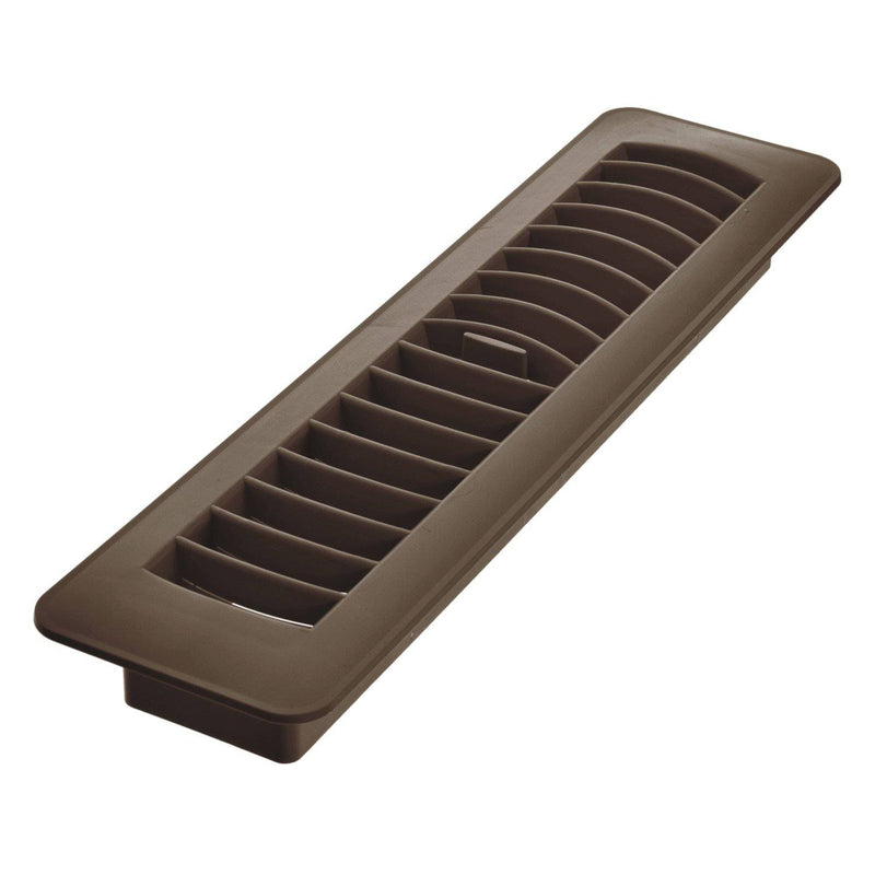 Plastic Louvered Floor Register - 1800ceiling