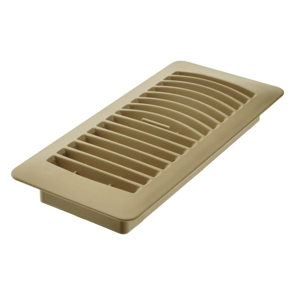 Plastic Louvered Floor Register - 1800ceiling