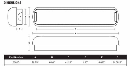 2' Bath Puff Replacement Lens - 1800ceiling