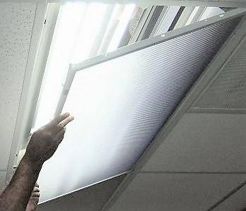 2' Matte White Acrylic Lens .080 thick - 1800ceiling