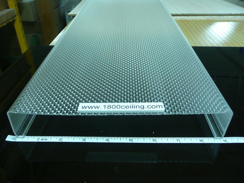 2' Wrap Around Lens: 23-15/16" Long x 8-7/8" Wide x 1-9/16" High - 1800ceiling