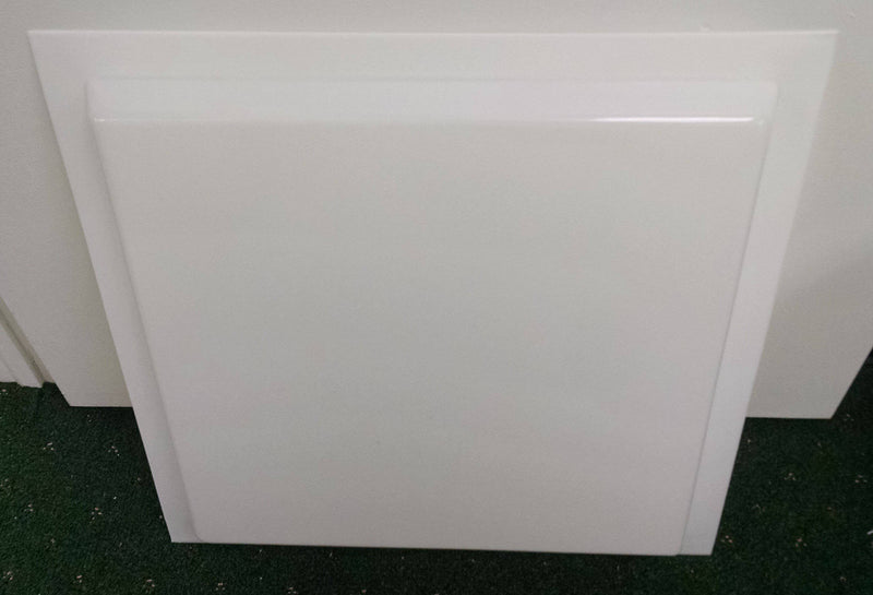 2'x2' White Acrylic Flange Pan - 1800ceiling