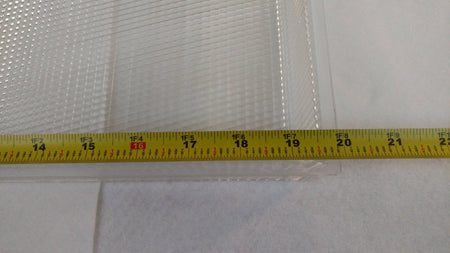 20x20 x 2.5" High Clear Acrylic Injection Molded Lens Outdoor Drop Lens - 1800ceiling