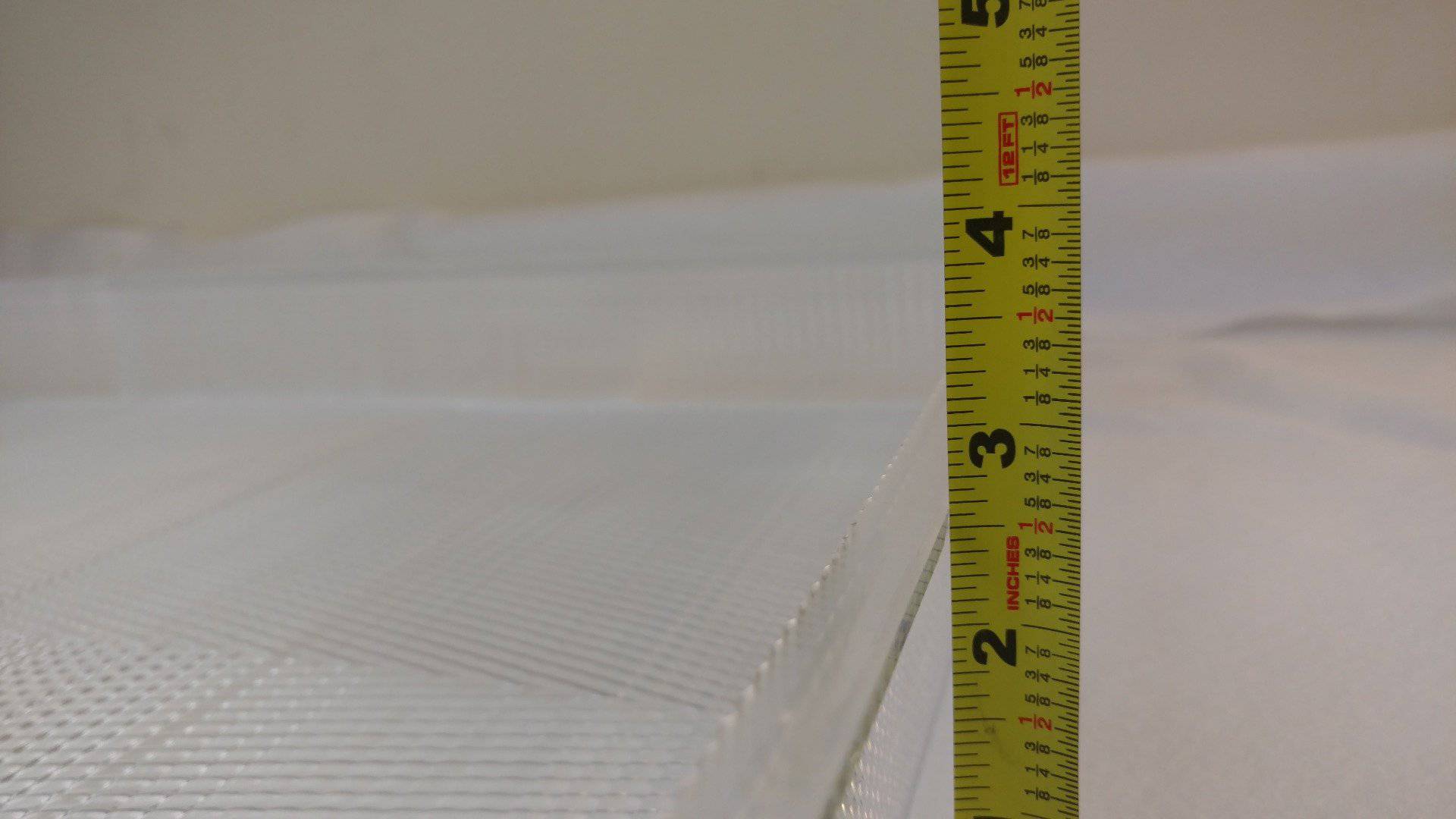 20x20 x 2.5" High Clear Acrylic Injection Molded Lens Outdoor Drop Lens - 1800ceiling