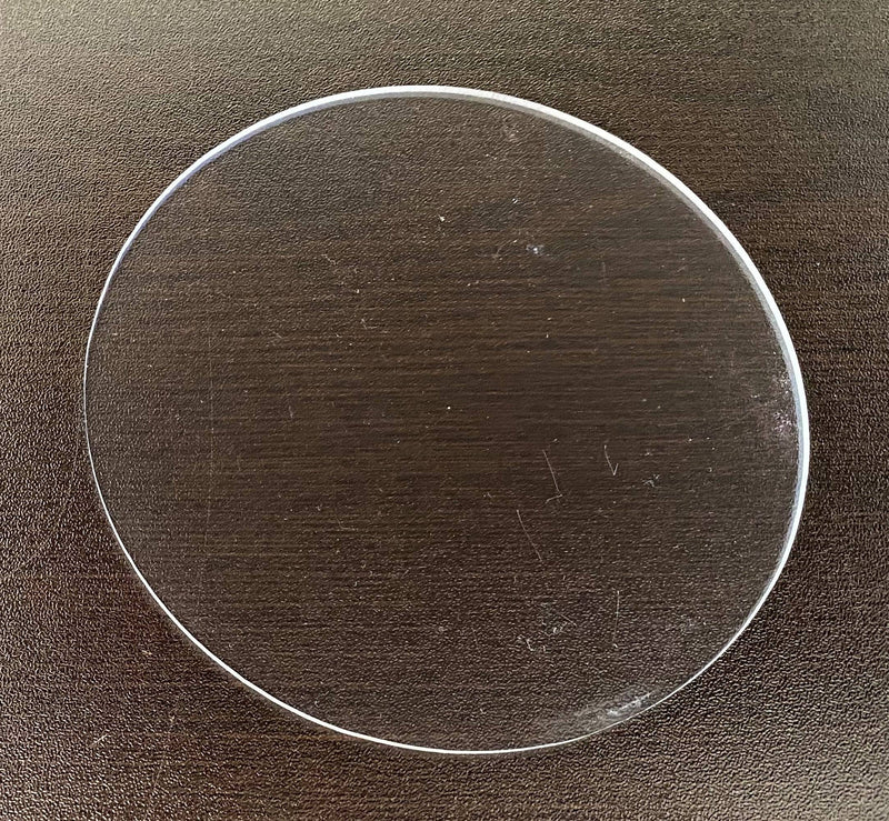 Custom Window Clear Disks .220 gauge 24" thru 33" Diameter - 1800ceiling