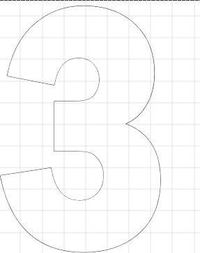 Cake Number Stencils - 1800ceiling