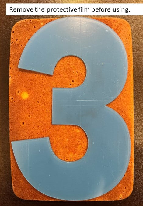 Cake Number Stencils - 1800ceiling