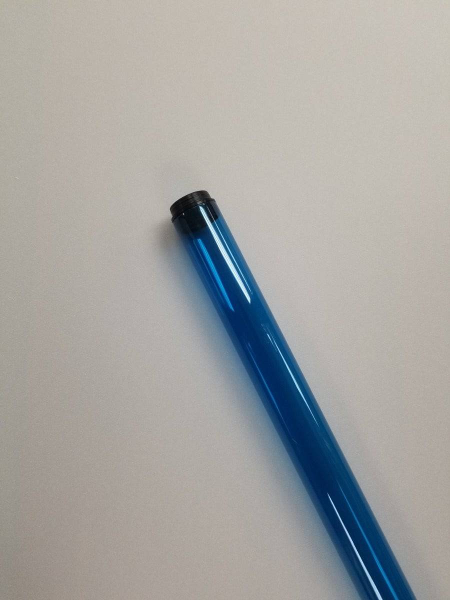 4' Blue Tube Guard for T8-F32 Bulb - 1800ceiling