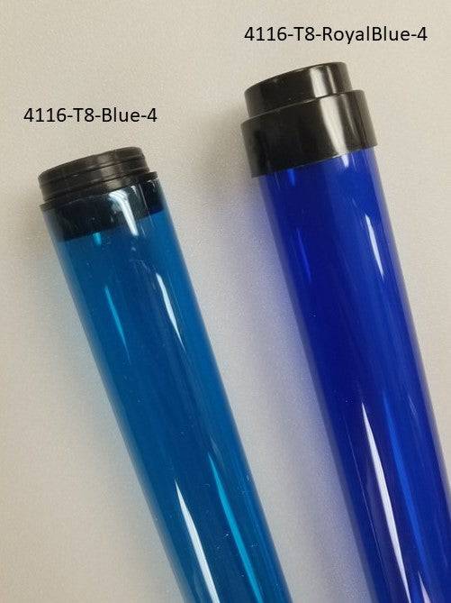 4' Blue Tube Guard for T8-F32 Bulb - 1800ceiling