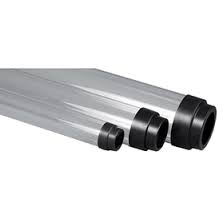 4' Clear Tube Guards for T8/F32 Fluorescent Tubes - 1800ceiling