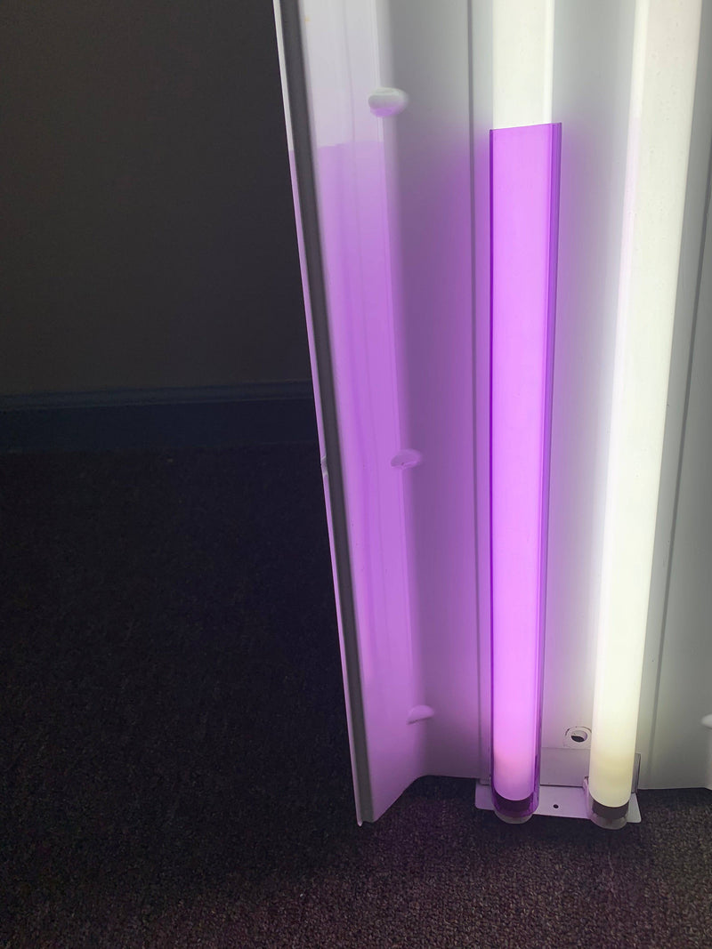 4' Purple Tube Guard for T8-F32 Bulb - 1800ceiling