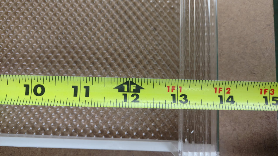 4' Wide Wrap Around 15-7/16" Wide with White End Caps - 1800ceiling