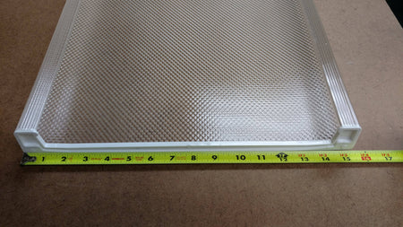 4' Wide Wrap Around 15-7/16" Wide with White End Caps - 1800ceiling