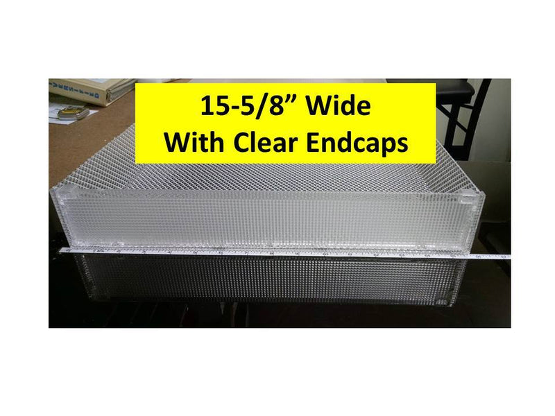 4' Wrap Around, 15-5/8" wide with Clear End Caps 6 piece minimum - 1800ceiling
