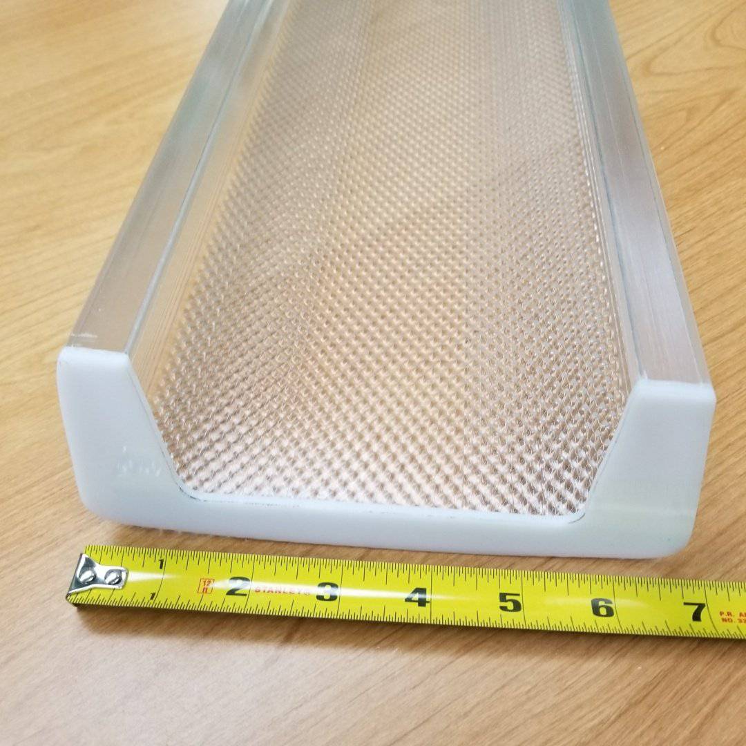 4' Wrap Around, 6-7/8" wide with white end cap-6 piece minimum - 1800ceiling