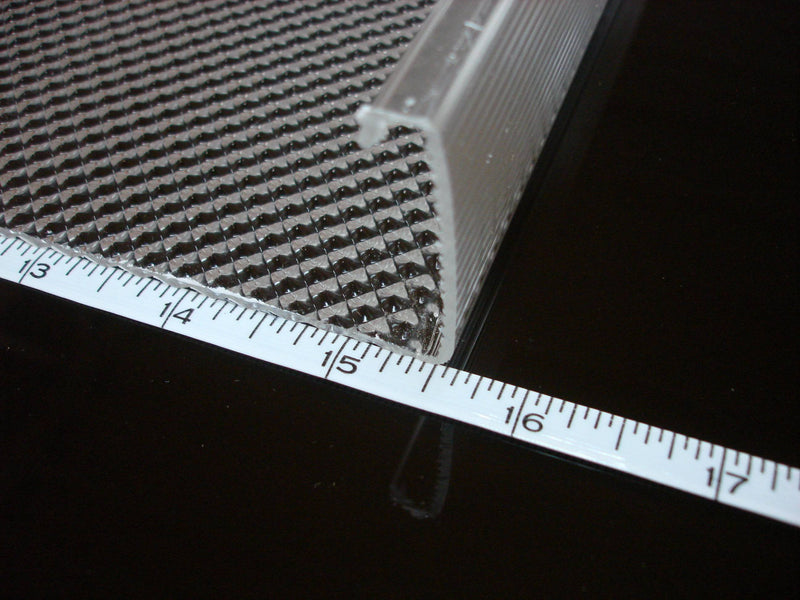 4' Wrap Around Lens: 15-5/8" Wide x 1-11/16" High - 1800ceiling