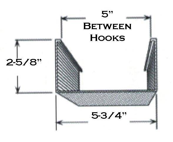 4' Wrap Around Lens: 5-3/4" Wide x 2-5/8" High - 1800ceiling