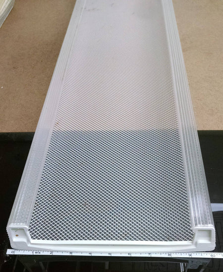 4' Long White End Cap Wrap: 10-1/8" wide - 1800ceiling