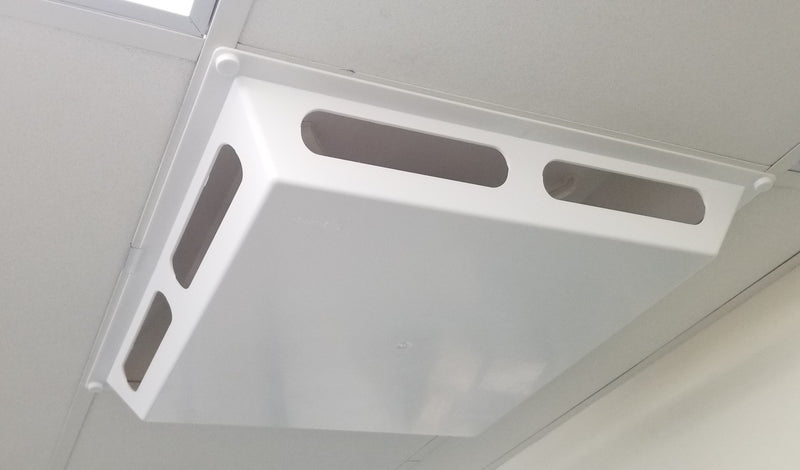 4-Sided Air Diverter with Magnet Install - 1800ceiling