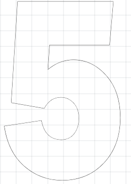 Cake Number Stencils - 1800ceiling