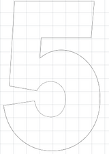 Cake Number Stencils - 1800ceiling