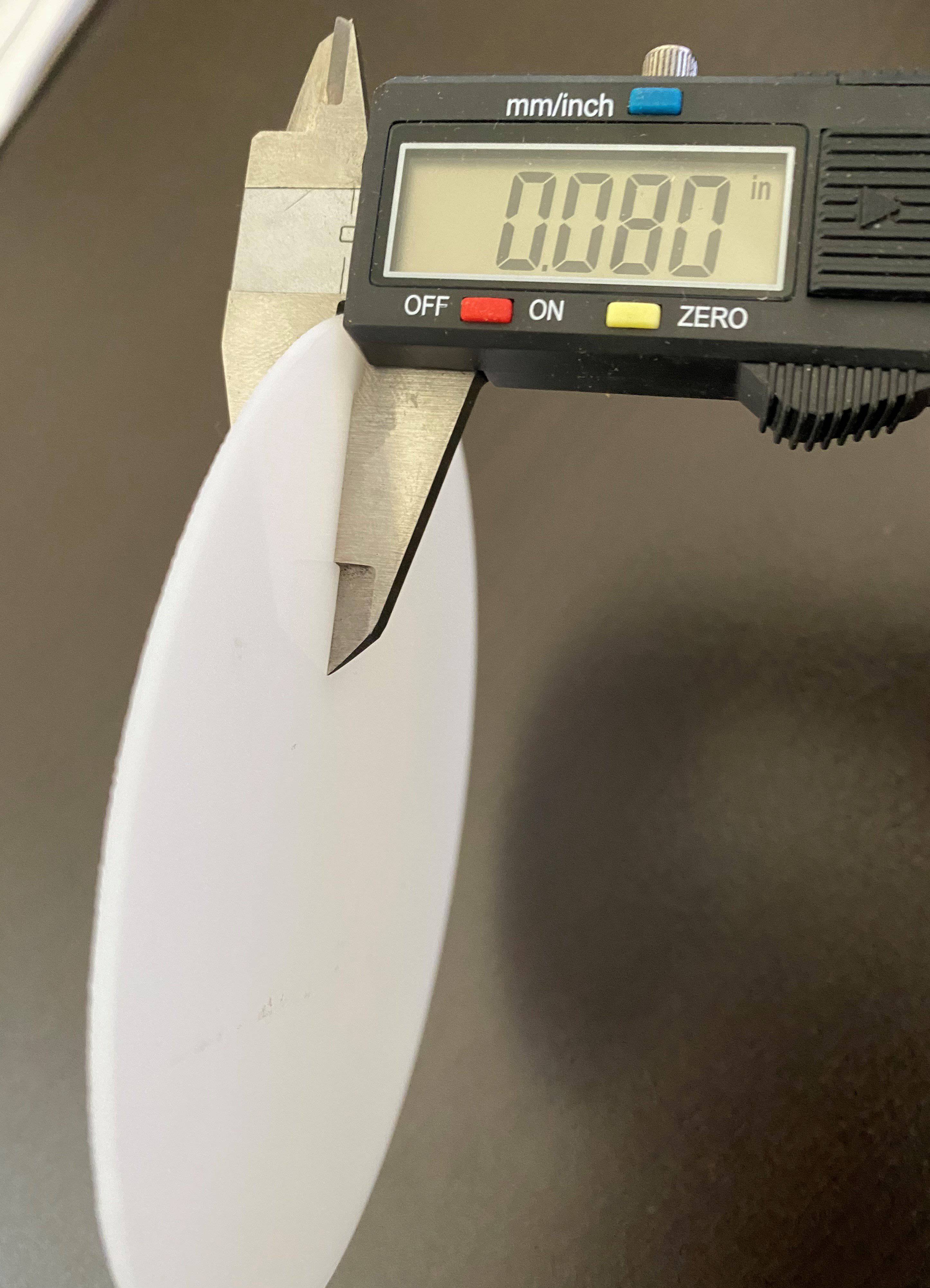 6" White Translucent Disk-ON SALE - 1800ceiling