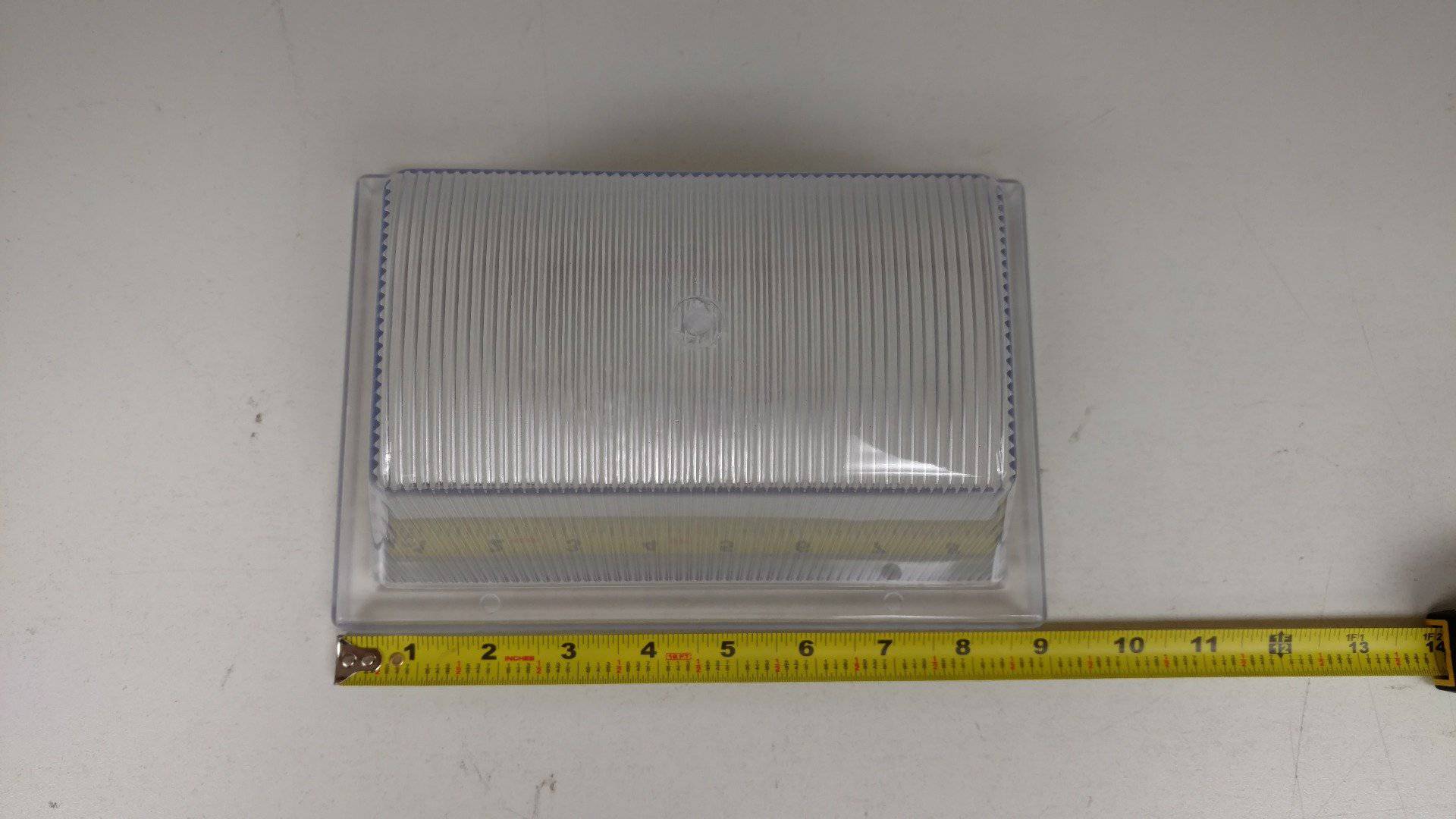 6" x 9" Vandal Resistant Lens-Polycarbonate - 1800ceiling