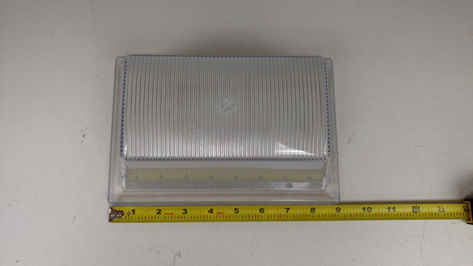6" x 9" Vandal Resistant Lens-Polycarbonate - 1800ceiling