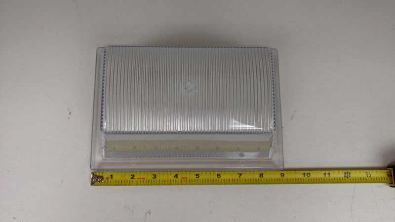6" x 9" Vandal Resistant Lens-Polycarbonate - 1800ceiling