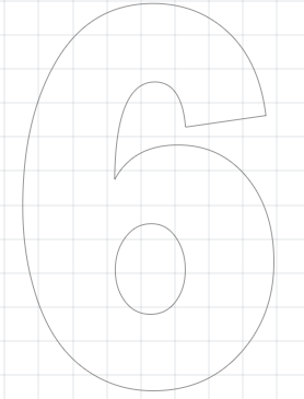 Cake Number Stencils - 1800ceiling