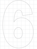 Cake Number Stencils - 1800ceiling