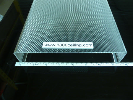 7-9/16" Wide, 4' Wrap Around Lens x 1-3/8" High - 1800ceiling
