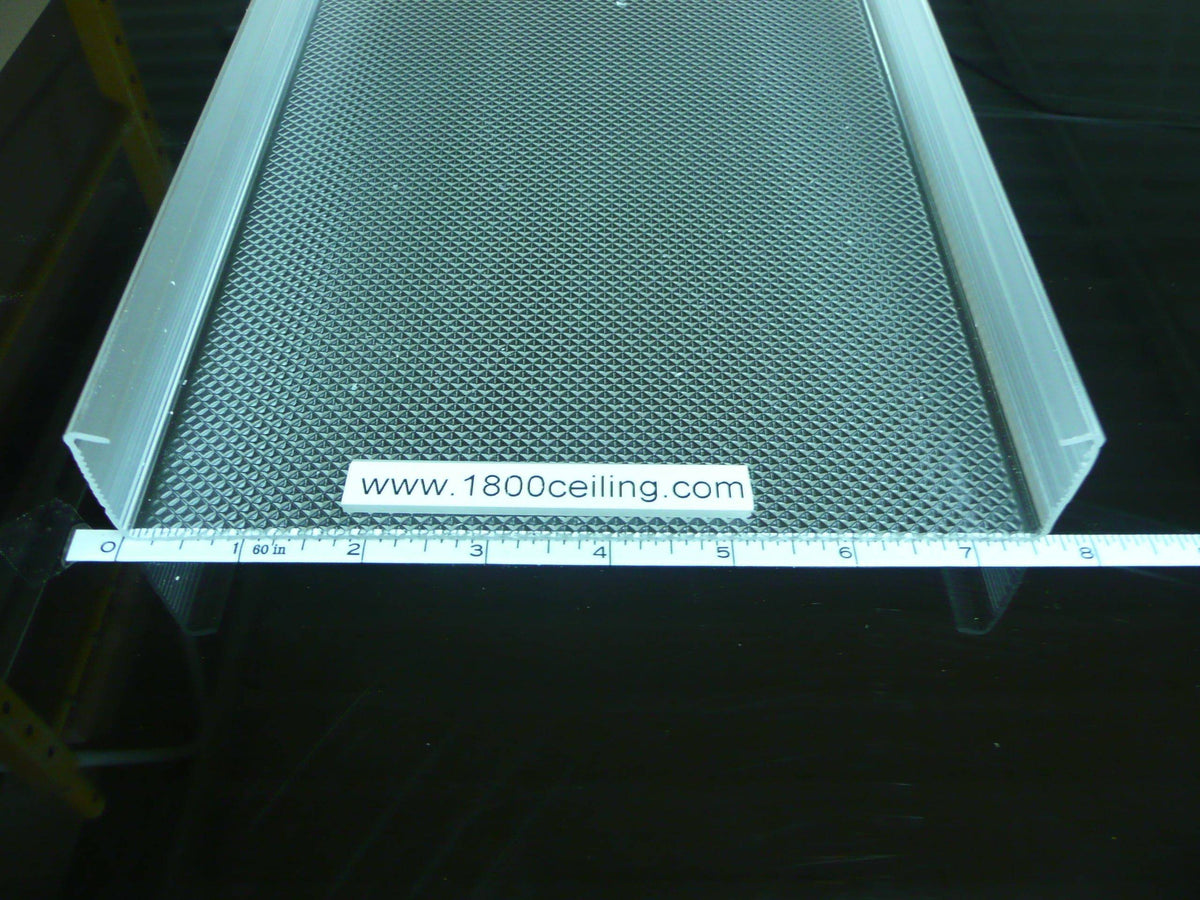 7-9/16" Wide, 4' Wrap Around Lens x 1-3/8" High - 1800ceiling