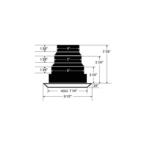 8.75" x 8.75" White Plastic 4-way grille/damper/box, MV4S,