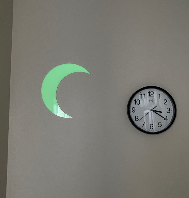 Glow In The Dark Crescent Moon - 1800ceiling