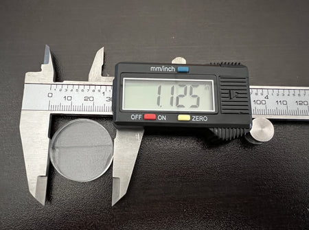 ON SALE-1-1/8" Clear Acrylic Round Blanks, .220" thick - 1800ceiling